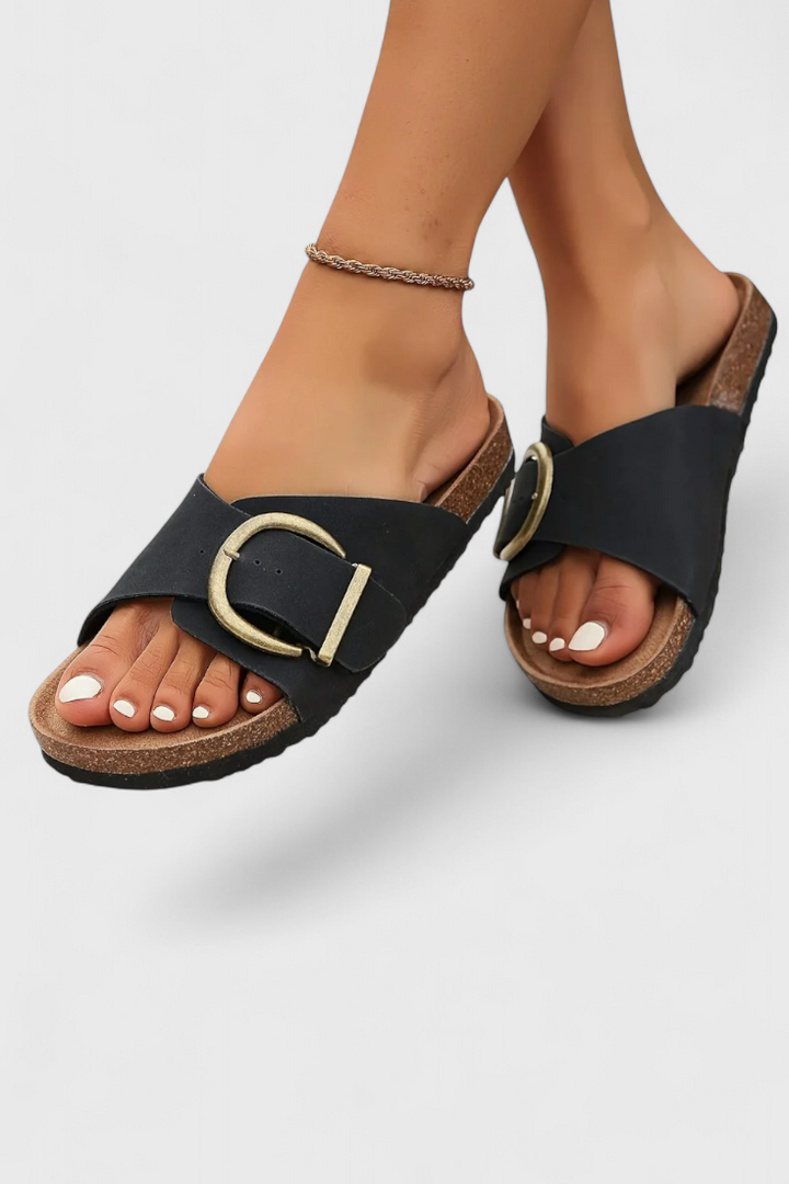 Delphine Sandalias Elegantes de Confort